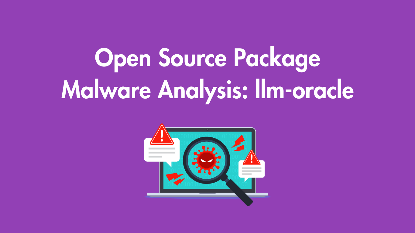 Malicious Open Source Library Analysis: llm-oracle and its Payload